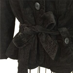 Anthropologie Elevenses Black Beltway Jacket